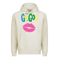 Oatmeal Heather the go go's müsïc Premium Hoodie - linhVisuals