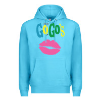 Ocean Blue the go go's müsïc Premium Hoodie - linhVisuals