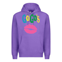 Purple the go go's müsïc Premium Hoodie - linhVisuals