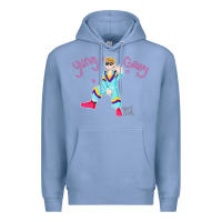 Colony Blue yung gravy müsïc Premium Hoodie - linhVisuals