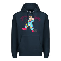 Navy yung gravy müsïc Premium Hoodie - linhVisuals