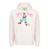 Pale Pink yung gravy müsïc Premium Hoodie - linhVisuals