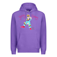 Purple yung gravy müsïc Premium Hoodie - linhVisuals