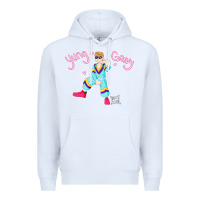 White yung gravy müsïc Premium Hoodie - linhVisuals