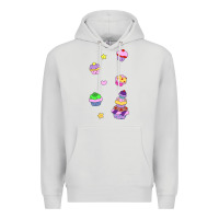 Dove Grey cupcakes! Premium Hoodie - linhVisuals