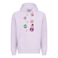Lilac cupcakes! Premium Hoodie - linhVisuals