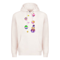 Pale Pink cupcakes! Premium Hoodie - linhVisuals