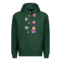 Sports Green cupcakes! Premium Hoodie - linhVisuals