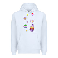 White cupcakes! Premium Hoodie - linhVisuals