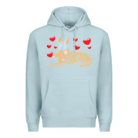 Blue Mist dutch shepherd dog t  shirt dutch shepherd dog with stuffed animal and Premium Hoodie - linhVisuals