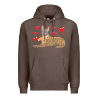 Coffee dutch shepherd dog t  shirt dutch shepherd dog with stuffed animal and Premium Hoodie - linhVisuals