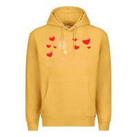 Mustard dutch shepherd dog t  shirt dutch shepherd dog with stuffed animal and Premium Hoodie - linhVisuals