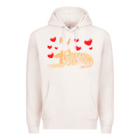 Pale Pink dutch shepherd dog t  shirt dutch shepherd dog with stuffed animal and Premium Hoodie - linhVisuals