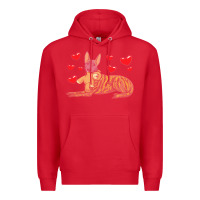 Red dutch shepherd dog t  shirt dutch shepherd dog with stuffed animal and Premium Hoodie - linhVisuals