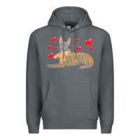 Rock dutch shepherd dog t  shirt dutch shepherd dog with stuffed animal and Premium Hoodie - linhVisuals