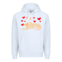White dutch shepherd dog t  shirt dutch shepherd dog with stuffed animal and Premium Hoodie - linhVisuals