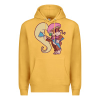 Mustard cute guitarist dixie kong Premium Hoodie - linhVisuals