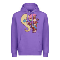 Purple cute guitarist dixie kong Premium Hoodie - linhVisuals