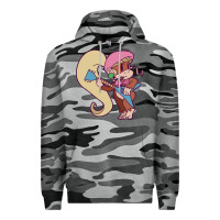 Slate Camo cute guitarist dixie kong Premium Hoodie - linhVisuals