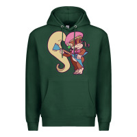 Sports Green cute guitarist dixie kong Premium Hoodie - linhVisuals