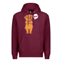 Burgundy norfolk terrier t  shirt stubborn norfolk terrier t  shirt Premium Hoodie - linhVisuals