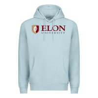 Blue Mist ELON UNIVERSITY Premium Hoodie - linhVisuals