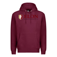 Burgundy ELON UNIVERSITY Premium Hoodie - linhVisuals