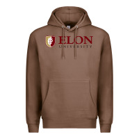 Chestnut ELON UNIVERSITY Premium Hoodie - linhVisuals