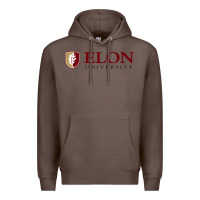Coffee ELON UNIVERSITY Premium Hoodie - linhVisuals