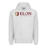 Dove Grey ELON UNIVERSITY Premium Hoodie - linhVisuals
