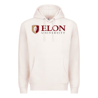Pale Pink ELON UNIVERSITY Premium Hoodie - linhVisuals