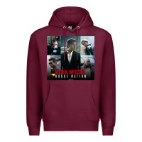 Burgundy Mission Impossible Premium Hoodie - linhVisuals