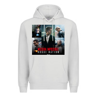 Dove Grey Mission Impossible Premium Hoodie - linhVisuals