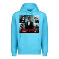 Ocean Blue Mission Impossible Premium Hoodie - linhVisuals