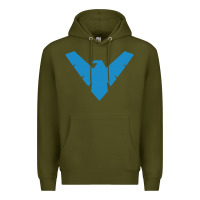 Army Green nightwing Premium Hoodie - linhVisuals