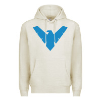 Oatmeal Heather nightwing Premium Hoodie - linhVisuals