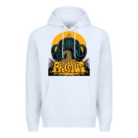 White PRIMUS Premium Hoodie - linhVisuals