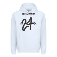 White #black #mamba #24 Premium Hoodie - linhVisuals