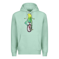 Seafoam dat boi watercolor unicycle frog Premium Hoodie - linhVisuals