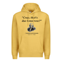 Antique Gold funny thomas jefferson usa history teacher student gift t shirt Premium Hoodie - linhVisuals