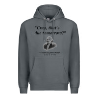 Rock funny thomas jefferson usa history teacher student gift t shirt Premium Hoodie - linhVisuals