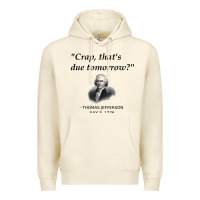 Sandshell funny thomas jefferson usa history teacher student gift t shirt Premium Hoodie - linhVisuals