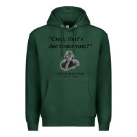 Sports Green funny thomas jefferson usa history teacher student gift t shirt Premium Hoodie - linhVisuals