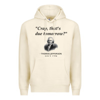 Tofu funny thomas jefferson usa history teacher student gift t shirt Premium Hoodie - linhVisuals