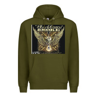 Army Green Blackberry Smoke Premium Hoodie - linhVisuals
