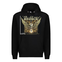 Black Blackberry Smoke Premium Hoodie - linhVisuals