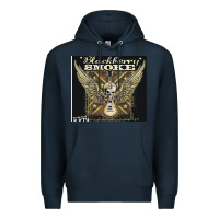 Navy Blackberry Smoke Premium Hoodie - linhVisuals