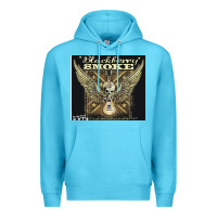 Ocean Blue Blackberry Smoke Premium Hoodie - linhVisuals