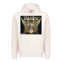 Pale Pink Blackberry Smoke Premium Hoodie - linhVisuals