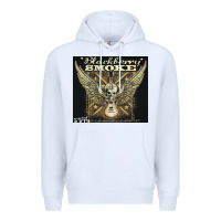 White Blackberry Smoke Premium Hoodie - linhVisuals